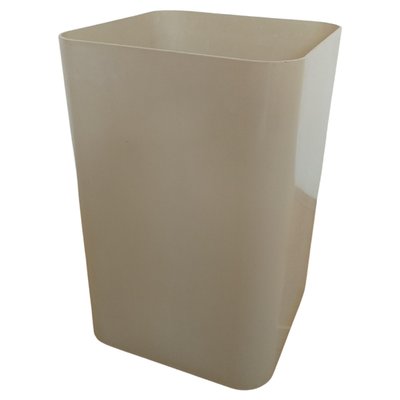 Mid-Century Italian Wastepaper Basket by Kartell Quadrato, 1970s-TZ-1074359