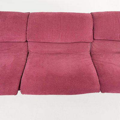 Mid-Century Italian Wave 3-Seater Sofa by Giovanni Offredi for Saporiti, 1970s-GDD-1337616