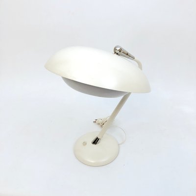 Mid-Century Italian White Table Lamp from Stilnovo, 1950s-OT-1065520