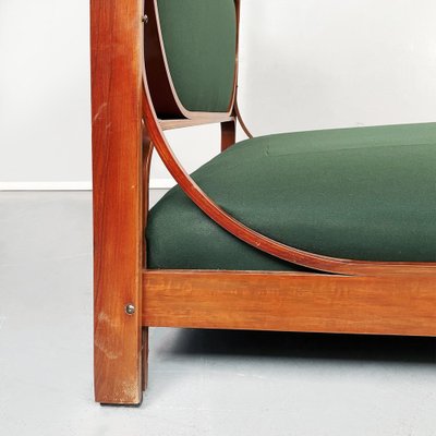 Mid-Century Italian Wood and Fabric L12 Double Bed by Fulvio Raboni, 1959-GDD-1340296