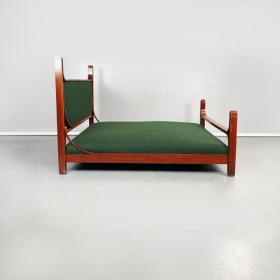 Mid-Century Italian Wood and Fabric L12 Double Bed by Fulvio Raboni, 1959-GDD-1340296