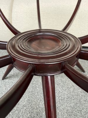 Mid-Century Italian Wood and Glass Spider Coffee Table by Carlo De Carli, 1950s-FUE-1145260