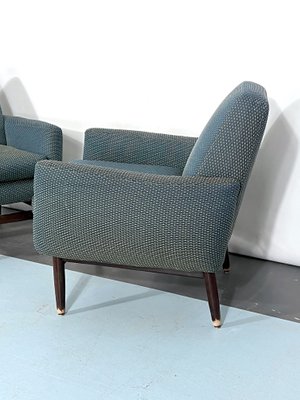 Mid-Century Italian Wood Modern Armchairs, 1960s, Set of 2-OT-1185274