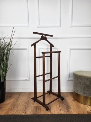 Mid-Century Italian Wood Valet Stand Dressboy, 1970s-EUP-1817100