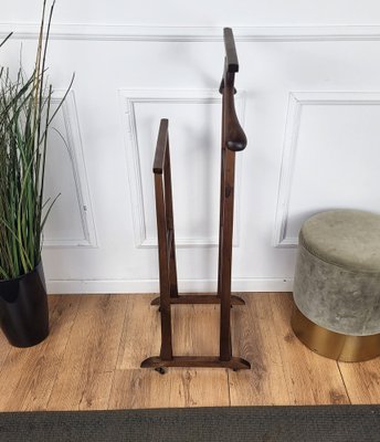 Mid-Century Italian Wood Valet Stand Dressboy, 1970s-EUP-1817100