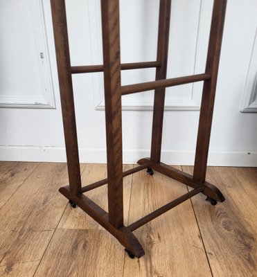 Mid-Century Italian Wood Valet Stand Dressboy, 1970s-EUP-1817100