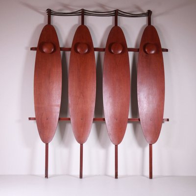 Mid-Century Italian Wooden Coat Rack-VJY-2021267