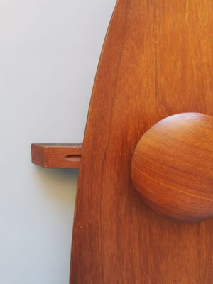 Mid-Century Italian Wooden Coat Rack-VJY-1408592