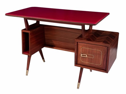 Mid-Century Italian Writing Desk attributed to La Permanente Mobili Cantù, 1955-MTX-1770544