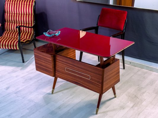 Mid-Century Italian Writing Desk attributed to La Permanente Mobili Cantù, 1955-MTX-1770544