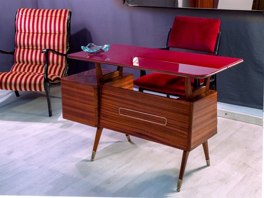 Mid-Century Italian Writing Desk attributed to La Permanente Mobili Cantù, 1955-MTX-1770544