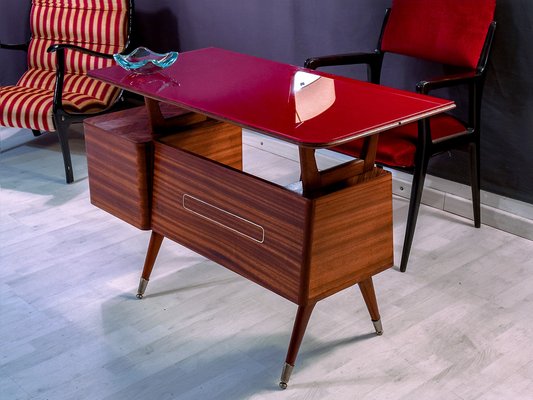 Mid-Century Italian Writing Desk attributed to La Permanente Mobili Cantù, 1955-MTX-1770544