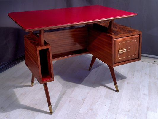 Mid-Century Italian Writing Desk attributed to La Permanente Mobili Cantù, 1955-MTX-1770544