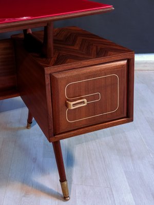 Mid-Century Italian Writing Desk attributed to La Permanente Mobili Cantù, 1955-MTX-1770544