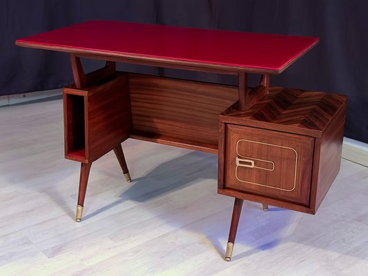 Mid-Century Italian Writing Desk attributed to La Permanente Mobili Cantù, 1955-MTX-1770544