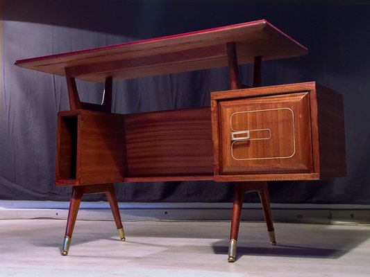 Mid-Century Italian Writing Desk attributed to La Permanente Mobili Cantù, 1955-MTX-1770544