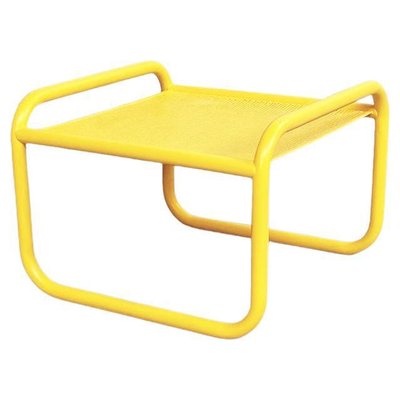 Mid-Century Italian Yellow Locus Solus Foot Stool by Gae Aulenti for Poltronova, 1960s-GDD-1274848