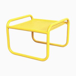 Mid-Century Italian Yellow Locus Solus Foot Stool by Gae Aulenti for Poltronova, 1960s-GDD-1274848