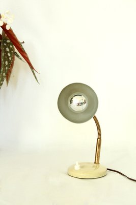 Mid-Century Ivory Table Lamp, Italy, 1950s-HUY-1748940