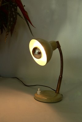 Mid-Century Ivory Table Lamp, Italy, 1950s-HUY-1748940