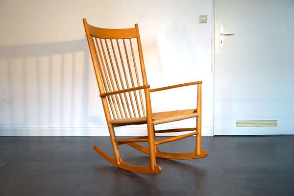 Mid-Century J16 Rocking Chair by Hans Wegner for FDB Mobler, 1960s-CIP-2026928