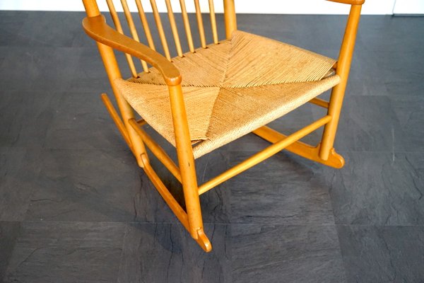 Mid-Century J16 Rocking Chair by Hans Wegner for FDB Mobler, 1960s-CIP-2026928