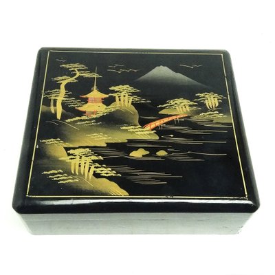 Mid-Century Japanese Brass Box, 1950s-BKO-1453961