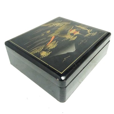 Mid-Century Japanese Brass Box, 1950s-BKO-1453961