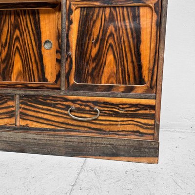 Mid-Century Japanese Cha Tansu Shōwa Tea Cabinet, 1930s-DWL-1786390