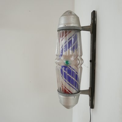 Mid-Century Japanese Glass Barber's Wall Light-JRP-1003578