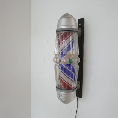 Mid-Century Japanese Glass Barber's Wall Light-JRP-1003578