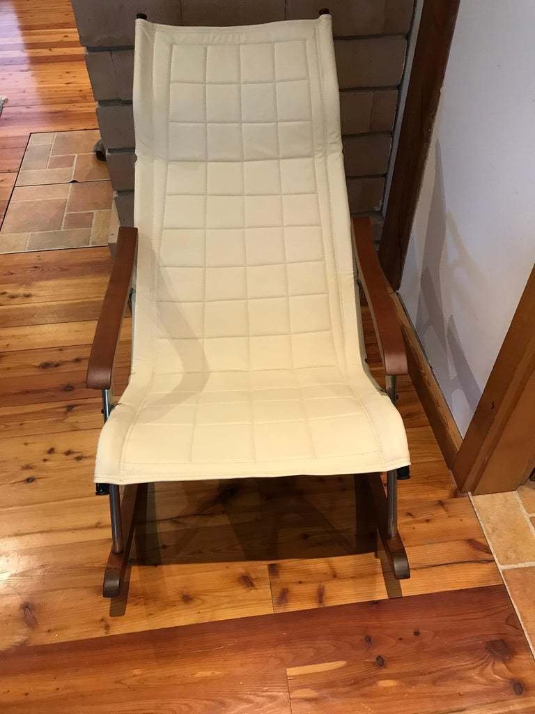 Mid-Century Japanese Rocking Chair by Takeshi Nii