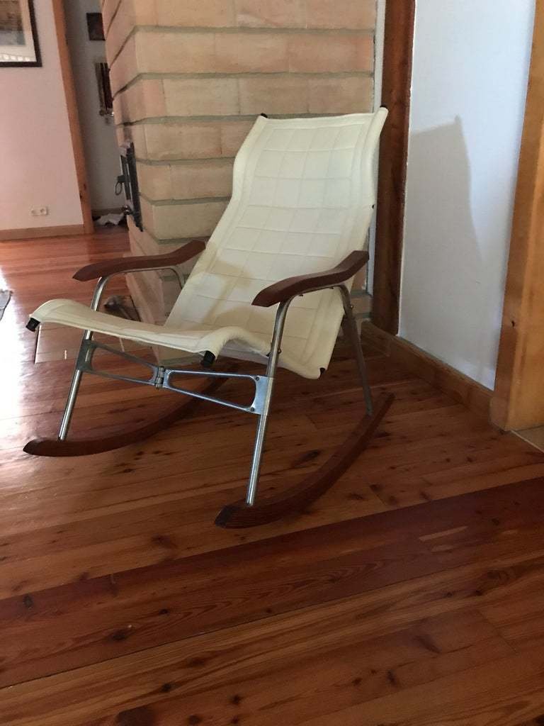 Mid-Century Japanese Rocking Chair by Takeshi Nii