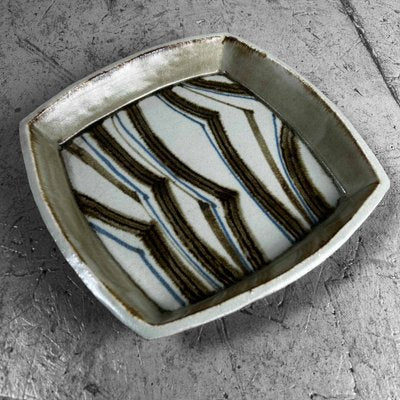 Mid-Century Japanese Studio Pottery Ceramic Tray, 1960s-DWL-1816144