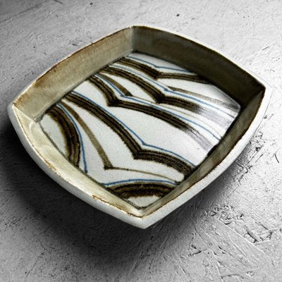 Mid-Century Japanese Studio Pottery Ceramic Tray, 1960s-DWL-1816144