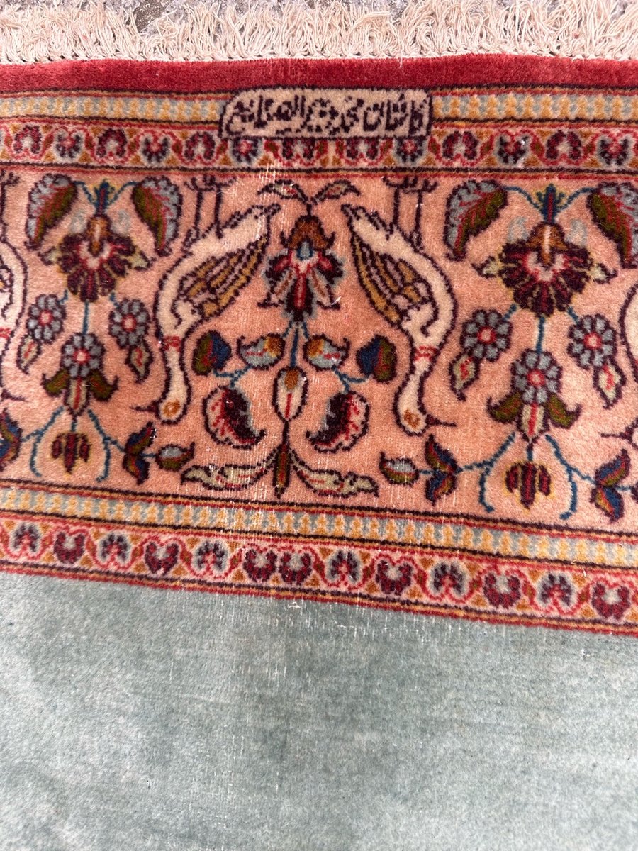 Mid-Century Kashan Dabir Rug from Bobyrugs, 1950s