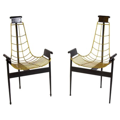 Mid-Century Katavolos T Armchairs, 1955, Set of 2-MBH-1032337