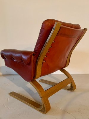 Mid-Century Kengu Lounge Chair by Elsa & Nordahl Solheim for Rykken-WID-844868