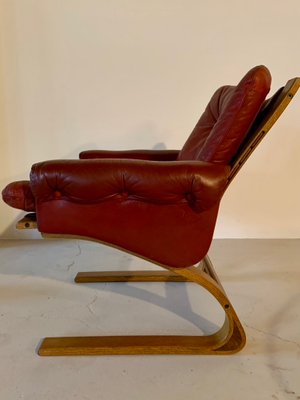 Mid-Century Kengu Lounge Chair by Elsa & Nordahl Solheim for Rykken-WID-844868