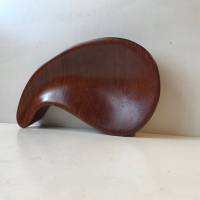 Mid-Century Kidney-Shaped Teak Bowl, 1960s-LCR-975975