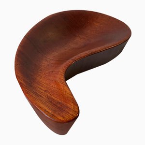 Mid-Century Kidney-Shaped Teak Bowl, 1960s-LCR-975975