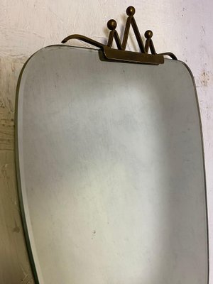 Mid-Century Kidney Shaped Wall Mirror-GPQ-1739455