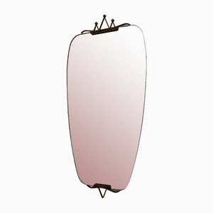 Mid-Century Kidney Shaped Wall Mirror-GPQ-1739455