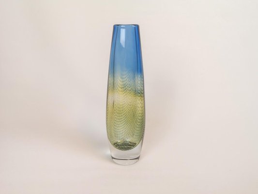 Mid-Century Kraka Crystal Vase by Sven Palmqvist for Orrefors-UYK-806941