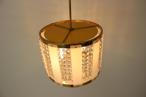 Mid-Century Krystal Chandelier by Jablonecke Sklarny, 1970’s-TZ-1296234