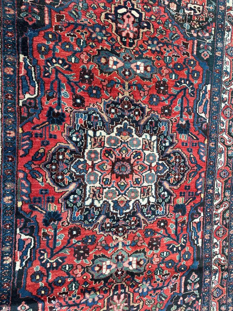 Mid-Century Kurdish Rug, 1940s