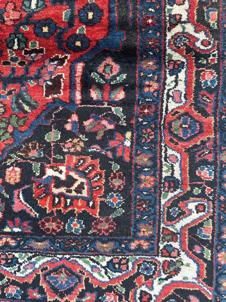 Mid-Century Kurdish Rug, 1940s