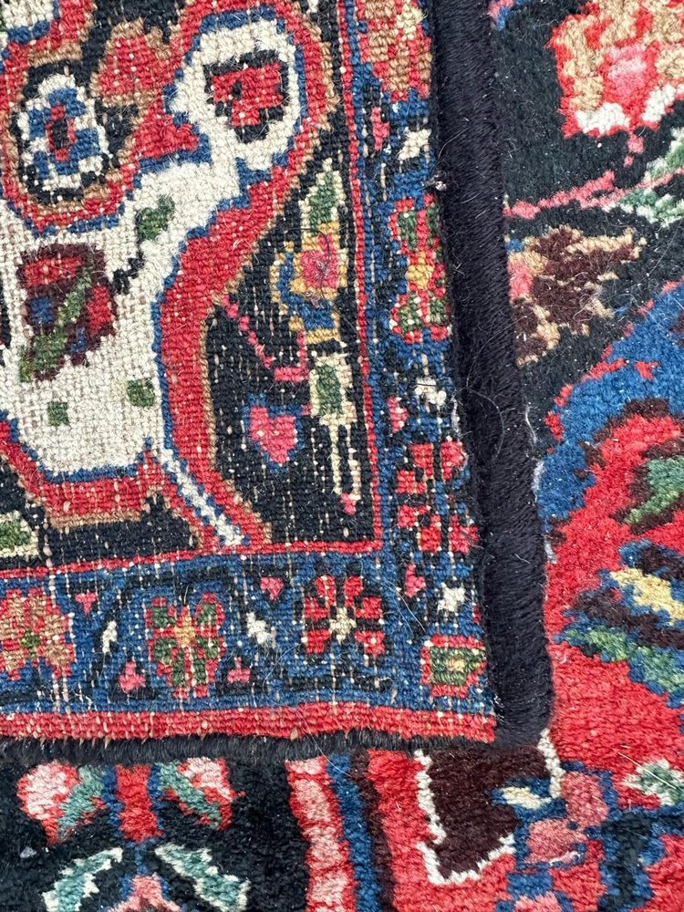 Mid-Century Kurdish Rug, 1940s