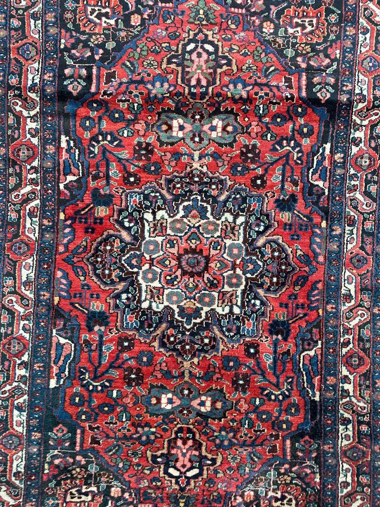 Mid-Century Kurdish Rug, 1940s