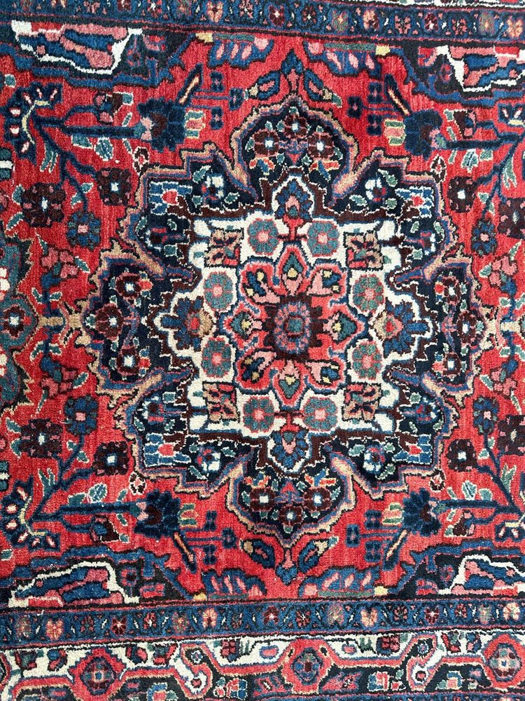 Mid-Century Kurdish Rug, 1940s